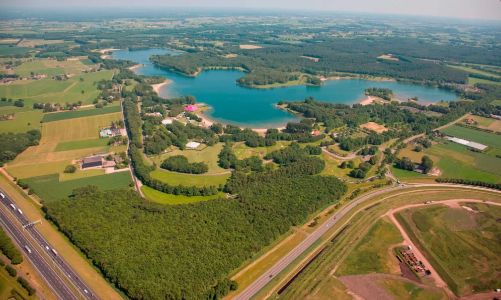 Bussloo vanuit de lucht